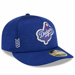 Los Angeles Dodgers 2024 Clubhouse Low Profile 59FIFTY Fitted Hat - Royal | New Era