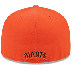 San Francisco Giants Gameday Sideswipe 59FIFTY Fitted Hat - Black/Orange | New Era