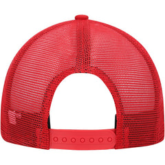 San Francisco 49ers New Era Black Excellence Collection Wordmark Trucker Low Profile 9FIFTY Snapback Hat - Scarlet cheap
