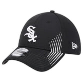 Chicago White Sox Active Dash Mark 39THIRTY Flex Hat - Black | New Era