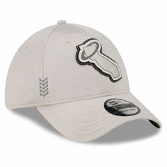 Los Angeles Angels 2024 Clubhouse 39THIRTY Flex Hat - Cream | New Era