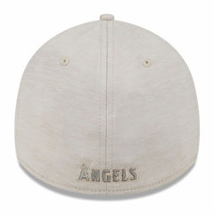 Los Angeles Angels 2024 Clubhouse 39THIRTY Flex Hat - Cream | New Era