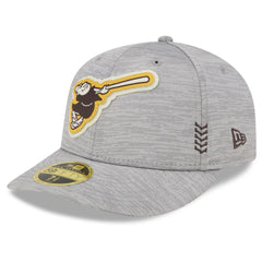 San Diego Padres 2024 Clubhouse Low Profile 59FIFTY Fitted Hat - Gray | New Era