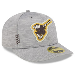 San Diego Padres 2024 Clubhouse Low Profile 59FIFTY Fitted Hat - Gray | New Era