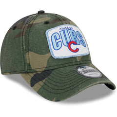 Chicago Cubs Gameday 9FORTY Adjustable Hat - Camo | New Era