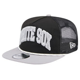 Chicago White Sox Throwback Meshback Golfer Hat - Black | New Era