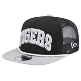 Detroit Tigers Throwback Meshback Golfer Hat - Black | New Era