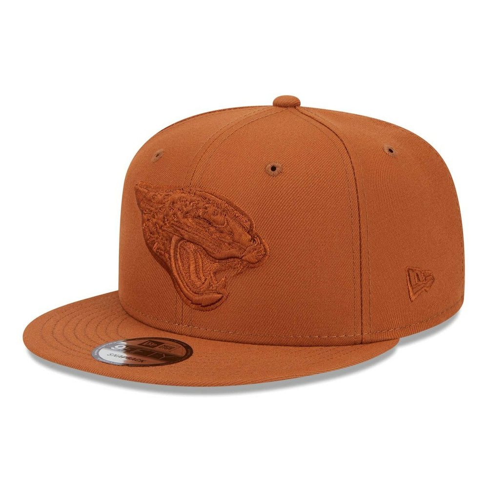 Jacksonville Jaguars New Era Color Pack 9FIFTY Snapback Hat - Brown on sale