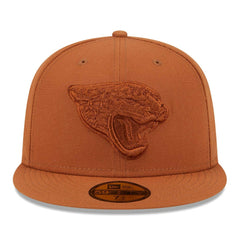 Jacksonville Jaguars New Era Color Pack 59FIFTY Fitted Hat - Brown discount