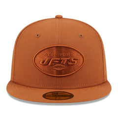 New York Jets New Era Color Pack 59FIFTY Fitted Hat - Brown online