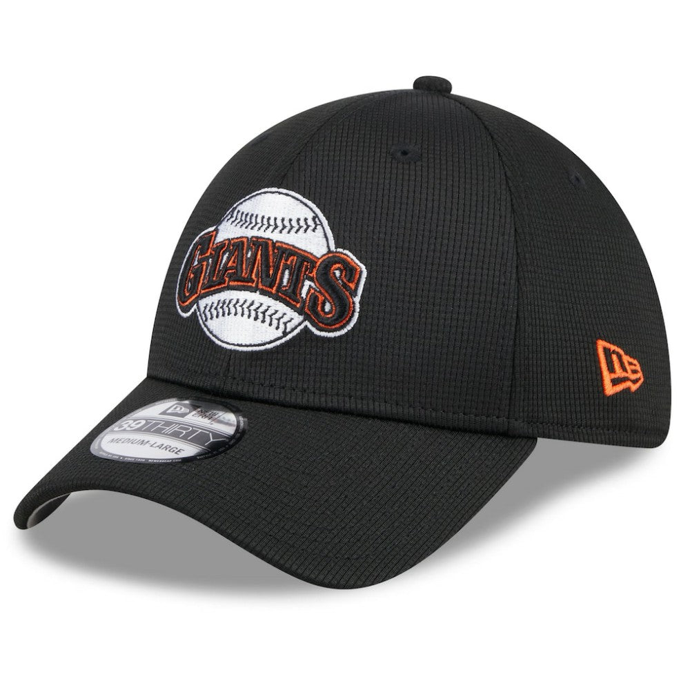 San Francisco Giants 2025 Batting Practice 39THIRTY Flex Hat - Black | New Era