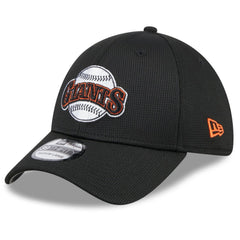 San Francisco Giants 2025 Batting Practice 39THIRTY Flex Hat - Black | New Era