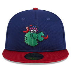 Philadelphia Phillies 2025 Batting Practice 59FIFTY Fitted Hat - Navy | New Era