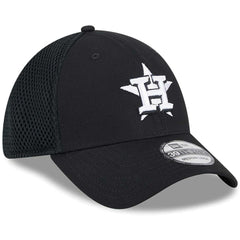 Houston Astros Neo 39THIRTY Flex Hat - Black/White | New Era