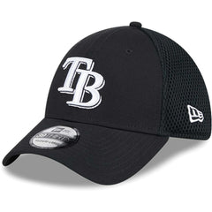 Tampa Bay Rays Neo 39THIRTY Flex Hat - Black/White | New Era