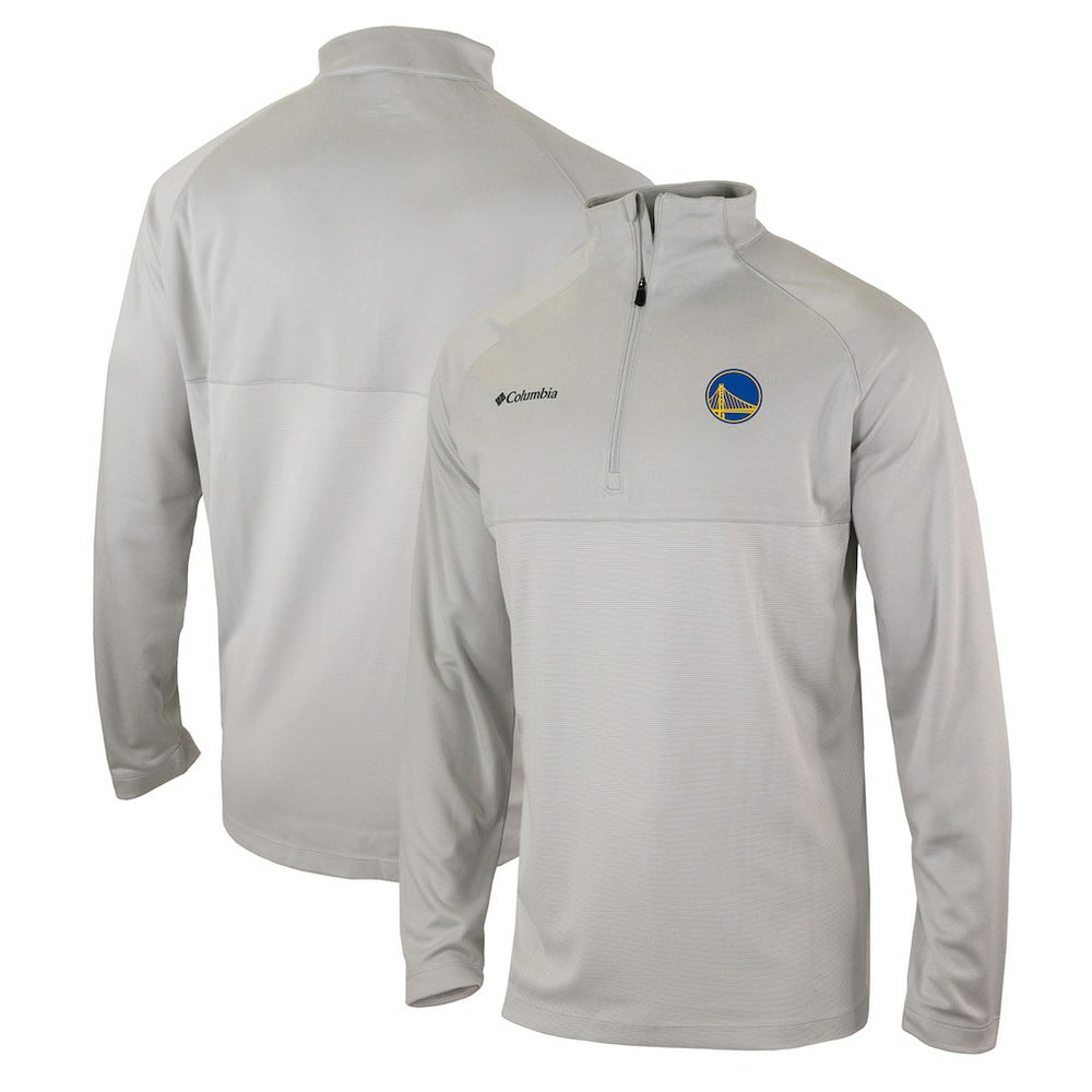 Golden State Warriors Omni-Wick Rockin' It Quarter-Zip Pullover Top sale - Heather Gray | Columbia on sale