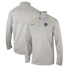 Golden State Warriors Omni-Wick Rockin' It Quarter-Zip Pullover Top sale - Heather Gray | Columbia on sale