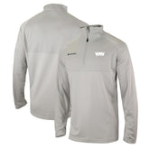 Sacramento Kings Omni-Wick Rockin' It Quarter-Zip Pullover Top - Heather Gray | Columbia on sale