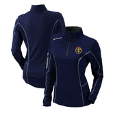 Denver Nuggets Women's Omni-Wick Shotgun Quarter-Zip Pullover Top sale - Navy | Columbia cheap