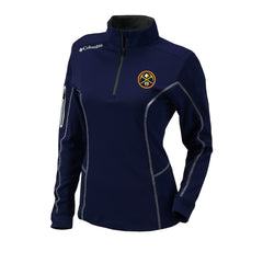 Denver Nuggets Women's Omni-Wick Shotgun Quarter-Zip Pullover Top sale - Navy | Columbia cheap