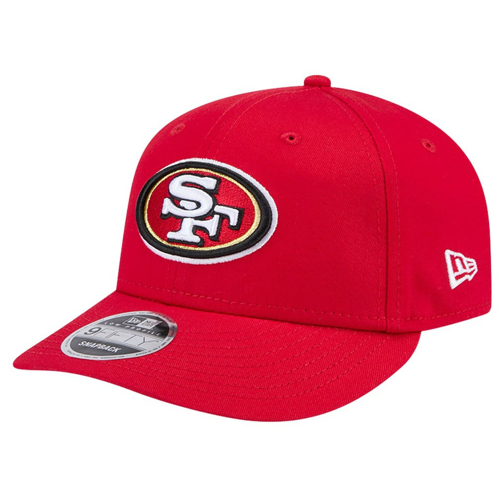 San Francisco 49ers New Era Main Low Profile 9FIFTY Snapback Hat - Scarlet on sale