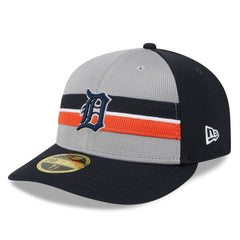 Detroit Tigers 2025 Batting Practice Low Profile 59FIFTY Fitted Hat - Gray | New Era