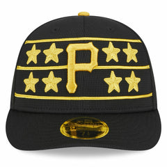 Pittsburgh Pirates 2025 Batting Practice Low Profile 59FIFTY Fitted Hat - Black | New Era