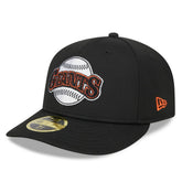 San Francisco Giants 2025 Batting Practice Low Profile 59FIFTY Fitted Hat - Black | New Era