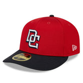 Washington Nationals 2025 Batting Practice Low Profile 59FIFTY Fitted Hat - Red | New Era