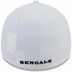 Cincinnati Bengals New Era Main 39THIRTY Flex Hat - White discount