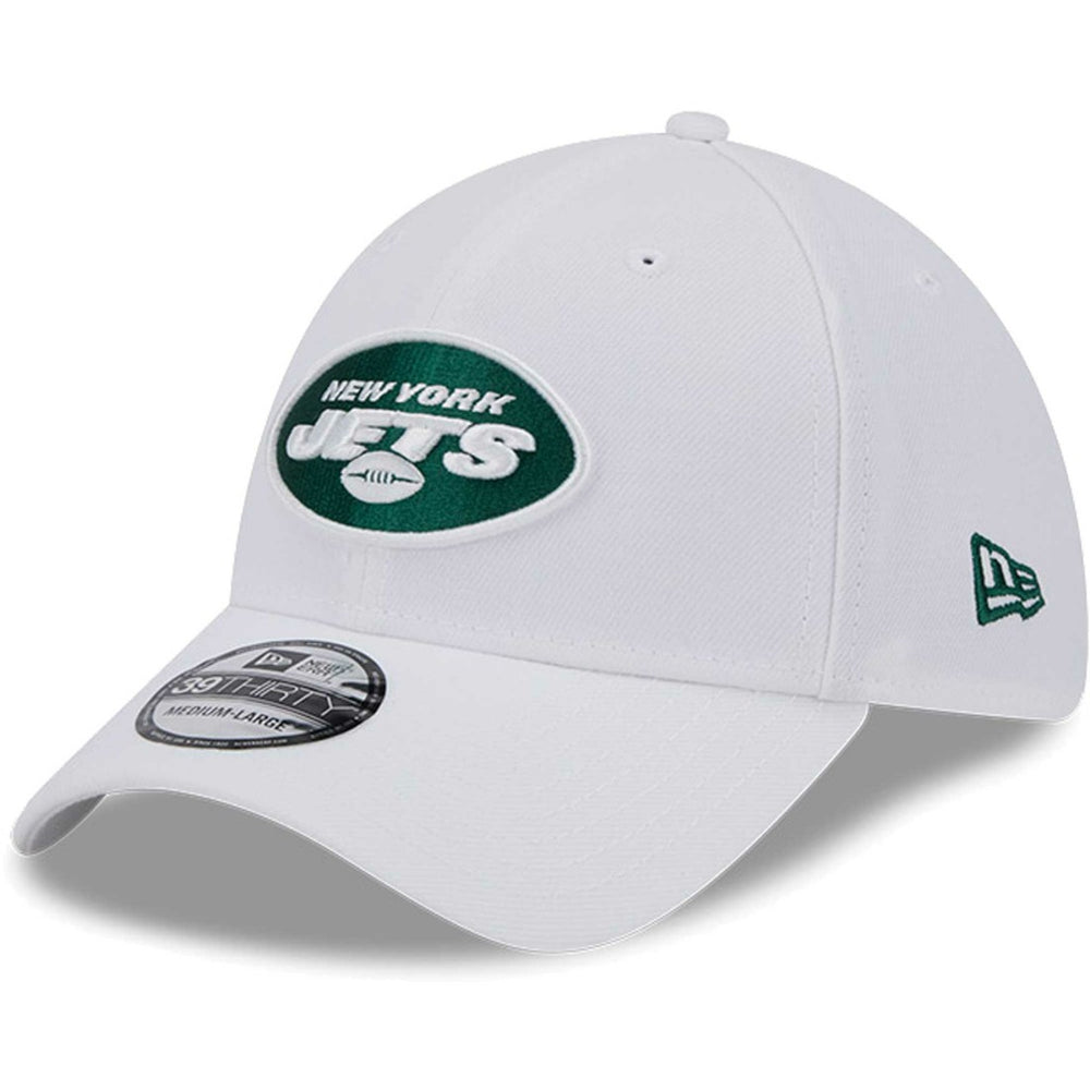 New York Jets New Era Main 39THIRTY Flex Hat - White for sale