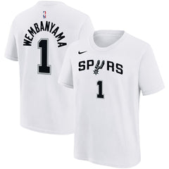 Victor Wembanyama San Antonio Spurs Youth Name & Number Association T-Shirt - White | Nike shop