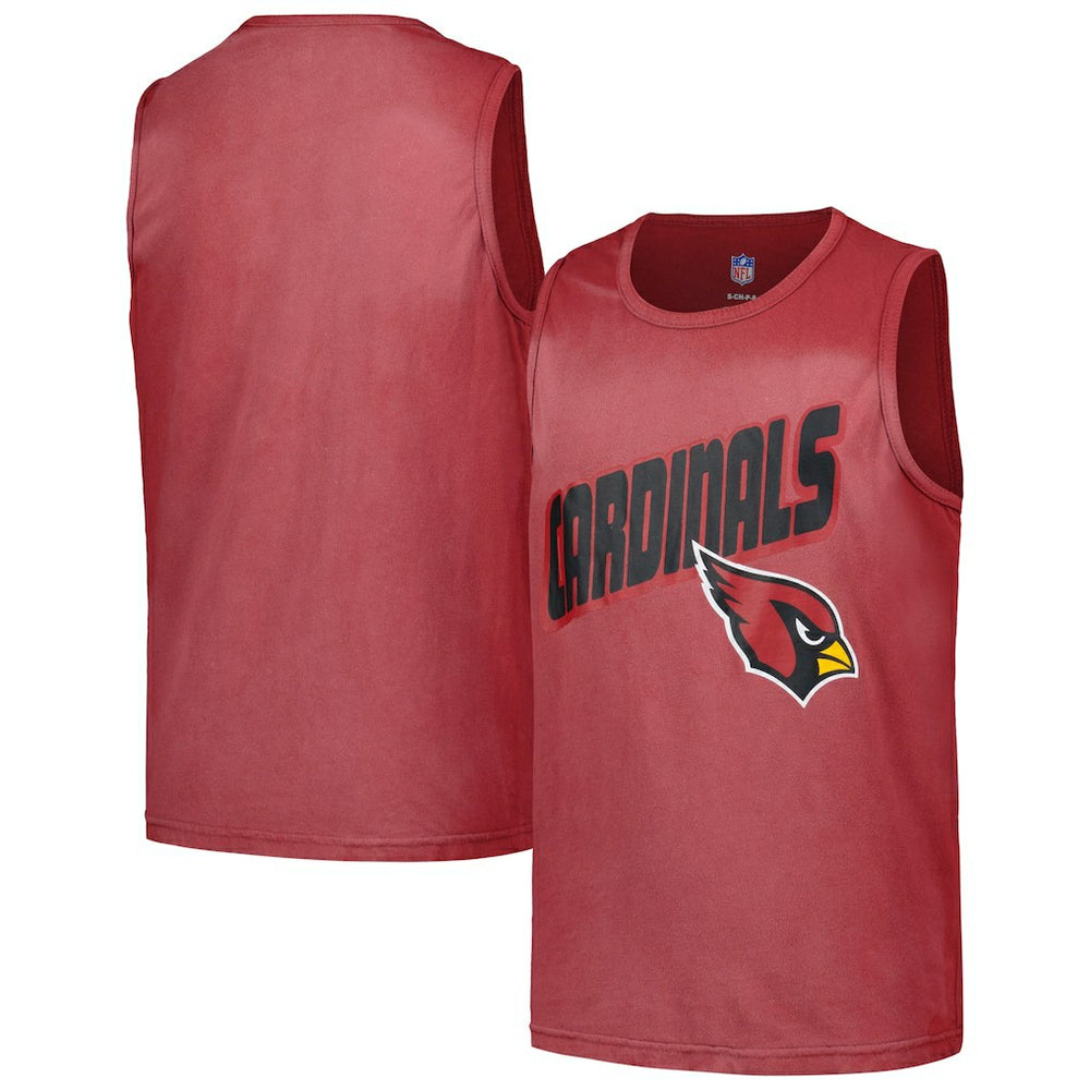 Arizona Cardinals Youth Sun-Bleached Ride the Tide Tank Top - Cardinal online