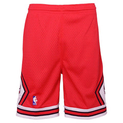 Chicago Bulls Youth Hardwood Classics Swingman Shorts - Red | Mitchell & Ness for sale