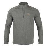 Washington Nationals Levelwear City Connect Calibre Insignia Core Quarter-Zip Pullover Top - Heather Charcoal