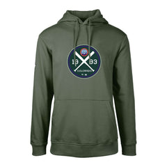 Colorado Rockies Levelwear City Connect Podium Strike Pullover Hoodie - Forest Green
