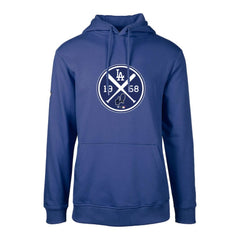 Los Angeles Dodgers Levelwear City Connect Podium Strike Pullover Hoodie - Royal
