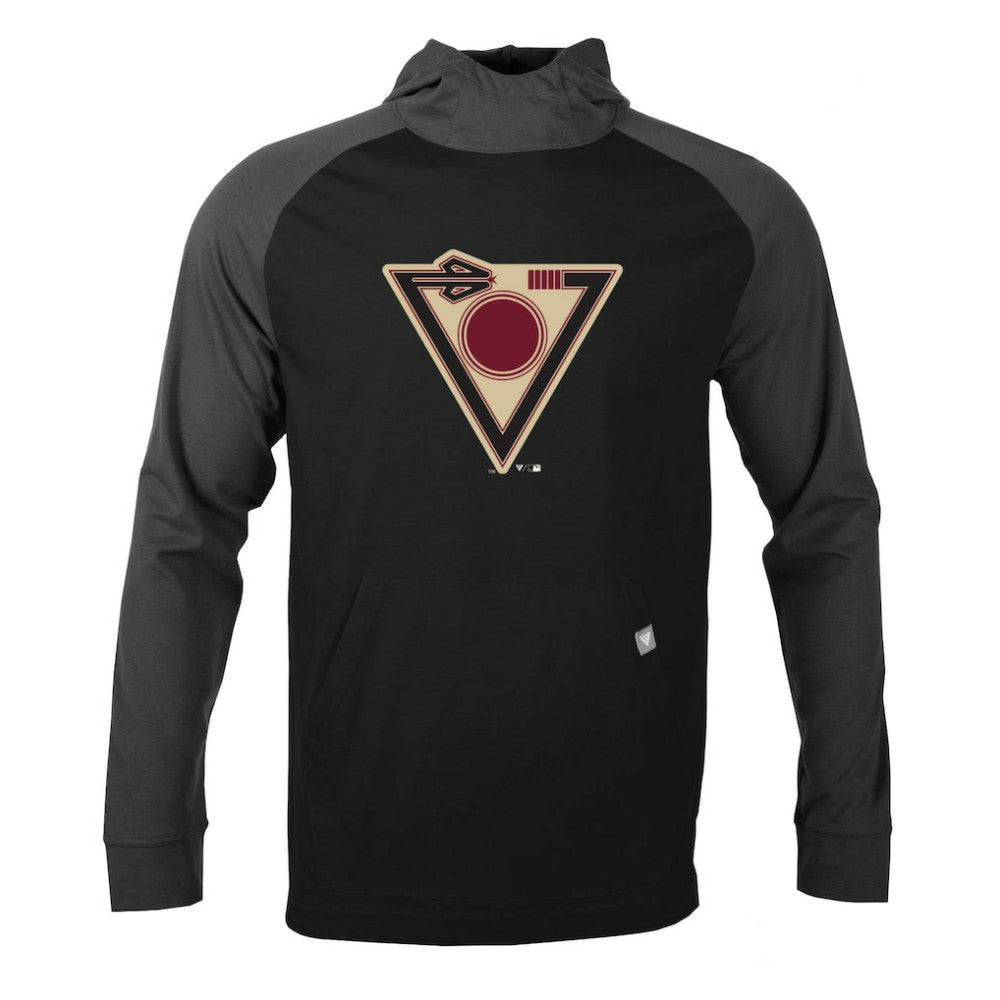 Arizona Diamondbacks Levelwear City Connect Uproar Core Logo Pullover Hoodie - Black