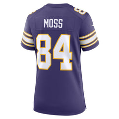 Randy Moss Minnesota Vikings Women's Classic Retired Player Game Jersey - Purple | Nike online