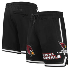 Arizona Cardinals Pro Standard Classic Chenille Shorts - Black discount