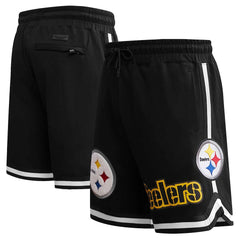 Pittsburgh Steelers Pro Standard Classic Chenille Shorts - Black outlet