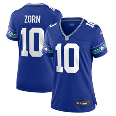 Jim Zorn Seattle Seahawks Women's Throwback Retired Player Game Jersey - Royal | Nike outlet