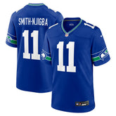 Jaxon Smith-Njigba Seattle Seahawks Throwback Player Game Jersey - Royal | Nike on sale