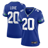 Julian Love Seattle Seahawks Women's Throwback Player Game Jersey - Royal | Nike discount