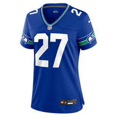 Tariq Woolen Seattle Seahawks Women's Throwback Player Game Jersey - Royal | Nike cheap