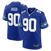 Jarran Reed Seattle Seahawks Alternate Game Jersey - Royal | Nike discount