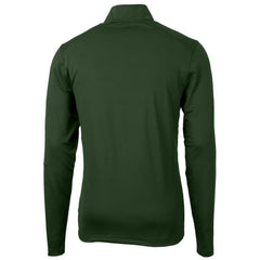 Philadelphia Eagles Cutter & Buck Virtue Eco Pique Recycled Quarter-Zip Pullover - Hunter Green on sale