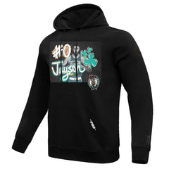Jayson Tatum Boston Celtics Pro Standard Player Yearbook Pullover Hoodie - Black cheap