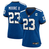 Kenny Moore II Indianapolis Colts Women's Indiana Nights Alternate Game Jersey - Royal | Nike outlet