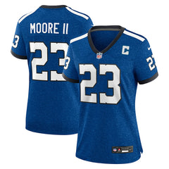 Kenny Moore II Indianapolis Colts Women's Indiana Nights Alternate Game Jersey - Royal | Nike outlet